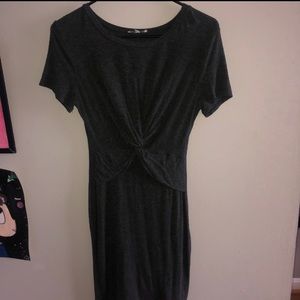 grey charlotte russe dress